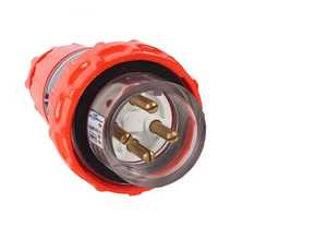 Australia Industrial IP66 Whole Cover 3phase 4Pin 500V 40A Vertical Type Electrical Combination Switch Socket PC Material - Product Image 3