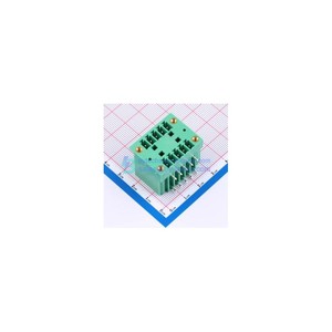 Nhà Cung cấp MX15EDGRHM-3.81-2 * 05p-gn01-cu-a màu xanh lá cây khối thiết bị đầu cuối đóng bảng bên ổ cắm 8A 2x5p Push-Pull 15edgrhm-3. 81-2*05P - Product Image 1