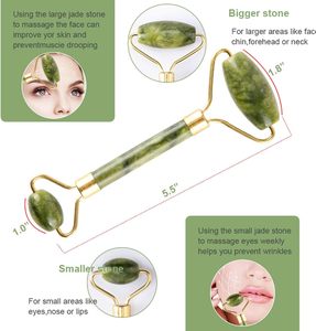 Cryotherapy Ice <b>Jade</b> <b>Roller</b> Gua Sha Facial Tools Face Massager Natural Healing Crystals Tools for Wellness Relaxation. - Product Image 4