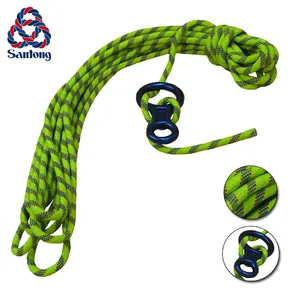 出厂价格耐用编织安全救援绳登山攀岩绳