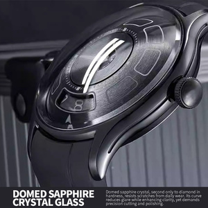 Reloj de Pulsera OEM con Movimiento Wandering Hour 8215, Diseño Único de Nave Espacial, Acero Inoxidable, Luminoso, Correa de Goma, Logotipo Personalizado del Fabricante - Product Image 3