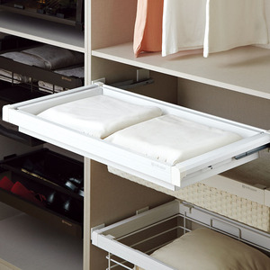 Manufacturer Bedroom <strong>Wardrobe</strong> Accessories Pull Out Sliding <strong>Wardrobe</strong> Clothes Storage <strong>Basket</strong> - Product Image 4