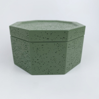 Fournisseur d'usine de contenants pour bougies aromatiques en ciment, brûleur d'encens, porte-bougie en béton