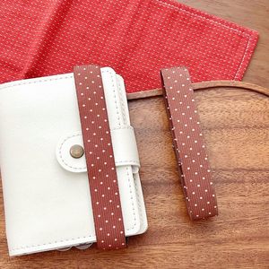 Cinta elástica con estrellas de fresa y puntos para cuaderno, diario creativo, cuerda para <span class=keywords><strong>libros</strong></span> y suministros de scrapbooking - Product Image 4