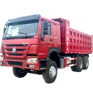 Best China 6x4 Howo Dump Truck Video Dukungan Teknis truk sampah bekas Hno