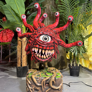 Parque de Aventuras Interior, <span class=keywords><strong>Casa</strong></span> Embrujada, Estatuas de Demonios con Ojos Mecanizados de Tamaño Real, Diseñadas con Sensores de Movimiento Realistas - Product Image 1