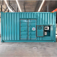 Groupe électrogène diesel triphasé de type conteneur 500KVA/750KVA/875KVA, prix usine, certifié CE, générateur industriel robuste