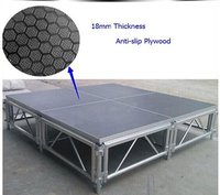 Concerts Plancher Blocs En Bois Dj Choral Risers Rétractable En Aluminium Pont Podium Portable Scène Couvre À Vendre