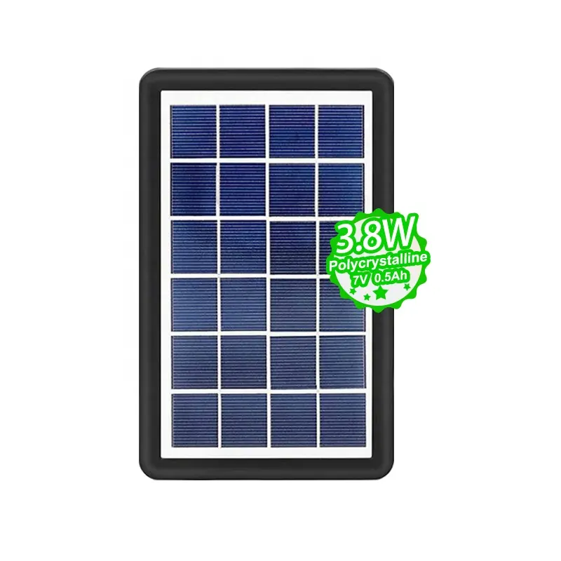 3.8W 5V portable mini solar kit system power panel solar panel complete polycrystalline silicon panel