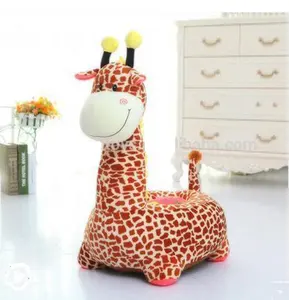 China Großhandel Mode Schöne Süße Plüsch Giraffe Tier Sofa Stuhl Spielzeug