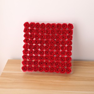 Corpo Bagno di Lavaggio Sapone Rose Testa di Fiori Per La Cerimonia Nuziale Del Partito Del Regalo Della Decorazione Della Casa - Product Image 2
