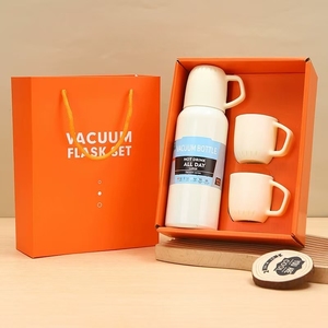 2025 produk baru 500ml promosi termos Natal botol air baja tahan karat 2 cangkir panas & dingin-sebagai hadiah Set - Product Image 6