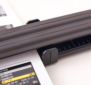 <span class=keywords><strong>Agrafeuse</strong></span> électrique mini en plastique à bras <span class=keywords><strong>long</strong></span> pour reliure de documents A3, machine à relier par point de chevalet - Product Image 3