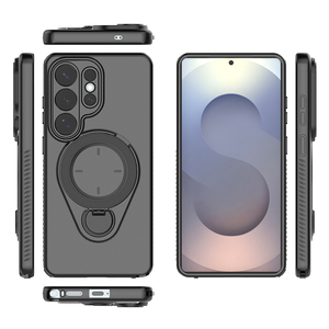 Étui de téléphone portable de luxe en TPU avec protection d'anneau pour <span class=keywords><strong>Samsung</strong></span> A35 57 <span class=keywords><strong>23</strong></span> 24 25 26 <span class=keywords><strong>Ultra</strong></span> 5G, coques de charge magnétique sans fil - Product Image 6