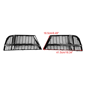 Pour <span class=keywords><strong>AUDI</strong></span> A3 (<span class=keywords><strong>8V</strong></span>) S-LINE SEDAN SPORTBACK <span class=keywords><strong>S3</strong></span> 2016-2020 Grille de phare antibrouillard 8V3807681AE 8V3807682Q - Product Image 2