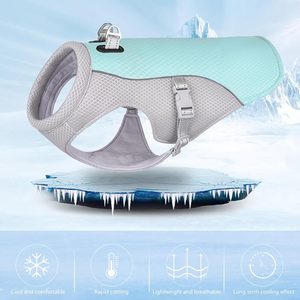 Gilet pour chien d'été en polyester respirant, fin, frais, imperméable, à manches courtes, très vendu - Product Image 3