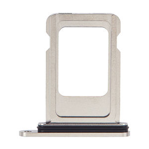 Plateau de carte SIM simple/double pour pièces de réparation de porte-carte SIM iPhone 15 <span class=keywords><strong>Pro</strong></span> - Product Image 1