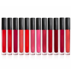Rouge à lèvres mat 24 couleurs, faible MOQ, sans logo, marque privée, maquillage longue tenue, imperméable, rouge à lèvres nude velours, rouge à lèvres liquide mat - Product Image 1