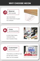 Présentoir de sol en carton personnalisé pour magasin, étagères de recyclage, présentoir portable pour bonbons, support de sol en carton pour point de vente, ISO9001