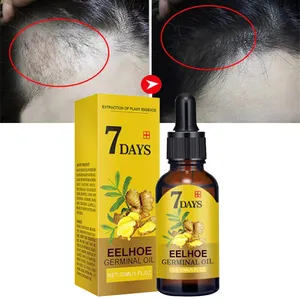 Ginger Hair Growth Essential Oil Serum Anti Hair Loss Products Fast Grow Prevent Hair Thinning Dry Frizzy Damaged