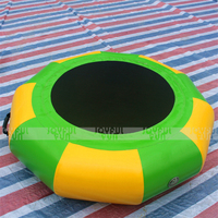 Trampolín Inflable Rectangular Flotante para Parque Acuático, Divertido y Alegre, en Venta