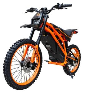 Moto tout-terrain noire E Wish02 Pro taille adulte, 70 km/h, 2500 W, 50 km d'autonomie, moto de cross - Product Image 6