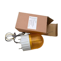 Lampu Indikator Kesalahan Sistem LED 24V DC/AC 220V 80mm IP65, Lampu Peringatan untuk Aplikasi Jalan & Lanskap