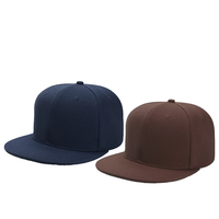 Chapeaux Hip-Hop Unisexe sur mesure Casquette de baseball à bord plat en 100% polyester avec broderie de logo personnalisé