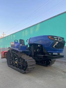 Tractor <span class=keywords><strong>de</strong></span> Orugas <span class=keywords><strong>de</strong></span> 50 CV con Cucharón y Perforadora Rotatoria para Campos <span class=keywords><strong>de</strong></span> Arroz y Campos Secos - Product Image 5