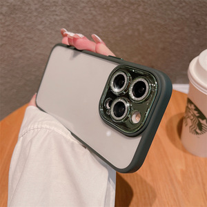 Funda de resina galvanizada de 16 ranuras para iPhone 17 Pro Max, para iPhone 15/14/13/12, acrílico transparente, cubierta protectora a prueba de golpes - Product Image 6