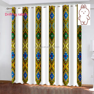Tende <span class=keywords><strong>da</strong></span> finestra di Design tradizionale etiope di lusso <span class=keywords><strong>Saba</strong></span> e Telet per la tenda oscurante del soggiorno - Product Image 3