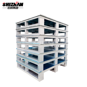 Paleta de Aluminio Resistente de <span class=keywords><strong>Tamaño</strong></span> <span class=keywords><strong>Europeo</strong></span> 1200*800*150mm para Almacenamiento en Frío, Entrada de 4 Vías, Paleta Europea de Plástico para la Industria Médica - Product Image 4