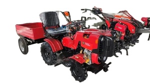 Mini Motocultor Diésel con Tracción en las Cuatro Ruedas ADIL YC-AD4WD8.0 (192FAE) - Motor de 220 kg de Peso para Uso Agrícola - Product Image 3