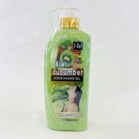 Gel douche exfoliant revitalisant pour la peau en 7 jours - Exfoliation douce pour une peau propre. Lotion de douche au riz et à la noix de coco 1000ml