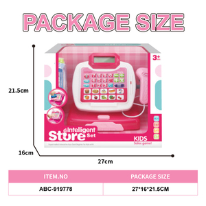 Luckytoys Pretend Play Mini-Supermarkts Smulation Registrier Kasse Spielzeugset Caja Regis Tr Adora Registrier Kasse Spielzeug - Product Image 5