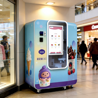 Distributeur de crème glacée professionnel avec système fiable pour la restauration commerciale