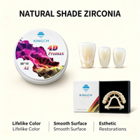 Disque de zircone dentaire multicouche haute résistance pour la restauration de ponts longs et les implantations – Consommables de laboratoire dentaire