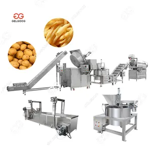 German Big Capacity Automatic Potatoes Chips Processing Plant Making Machine Frozen Potato Chips Production Line