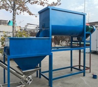 Nouvelle machine de mélange automatique en acier inoxydable pour poudres humides, équipement de mélange alimentaire pour usine de fabrication et vente au détail