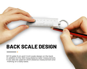 Mini mètre laser portable, mini règle laser, mesure laser <span class=keywords><strong>sans</strong></span> <span class=keywords><strong>fil</strong></span> 30m - Product Image 3