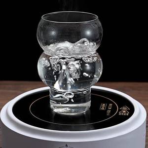 Nouvelles tasses à sublimation en verre uniques, mugs de <span class=keywords><strong>café</strong></span>, gobelets en forme de gourde pour boissons froides, tasses en verre chauffables - Product Image 1