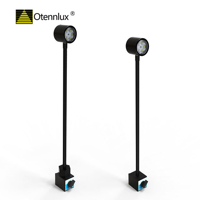 Magnetic Base Flexible-head LED Cob Work Light 500mm Flexible-head 3W Gooseneck Lamp Magnetic Base Led Work Light 24v