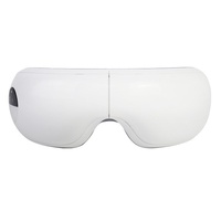 Masseur oculaire chauffant pliable avec compresse chaude et massage par vibration - Batterie au lithium intégrée (400 mAh) Vitamine E