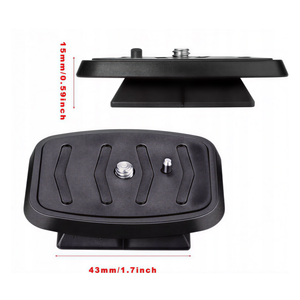 Plaque de fixation rapide pour trépied, adaptateur de montage d'appareil photo, pièces de rechange pour appareil photo Yunteng Sony - Product Image 3