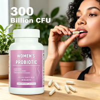 Aromlife Fabricant de Probiotiques et Prébiotiques pour Femmes, 300 Milliards d'UFC, Aide à Renforcer l'Immunité, la Santé Digestive et Intestinale, et la Santé Féminine