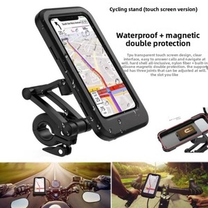 Supporto per <span class=keywords><strong>telefono</strong></span> da <span class=keywords><strong>moto</strong></span>/bici da manubrio, <span class=keywords><strong>custodia</strong></span> impermeabile per iPhone Samsung - Product Image 2