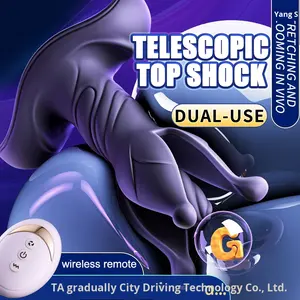 Aav prodotti per adulti <span class=keywords><strong>Hell</strong></span> Flower espansione anale Plug telescopico vibratore di massaggio prostatico con telecomando senza fili - Product Image 2