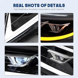 Nouveau phare LED MOCELL 12V 50W 6000 Lumens 4000K avec faisceau puissant à lumière rouge pour 2012-2014 - Product Image 6