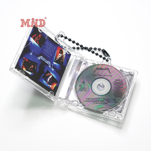 Bán buôn Chất lượng cao NFC CD hộp Keychain biểu tượng tùy chỉnh NFC Mini Album CD âm nhạc trường hợp Keychain - Product Image 4