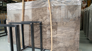 Baldosas de Mármol Marrón Narcisse Turcas Naturales Modernas Pulimentadas en Losa Grande para Paredes y Pisos con 1 Año de Garantía Soluciones de Diseño Gráfico - Product Image 4